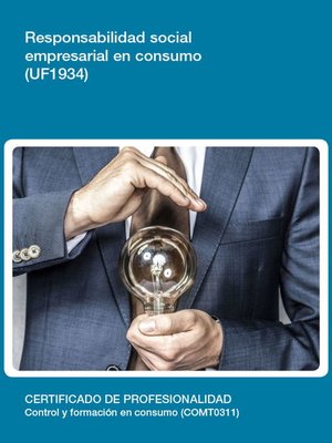 cover image of UF1934--Responsabilidad social empresarial en consumo